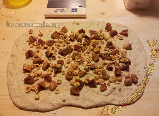 ripieno di fichi secchi e nocciole