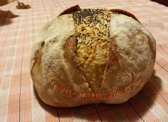 Pane con fodera