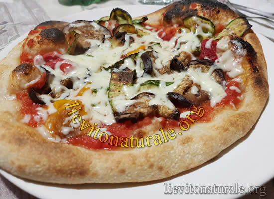pizza vegetariana