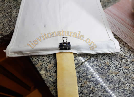 telaio inforna pizza fissaggio con pinza