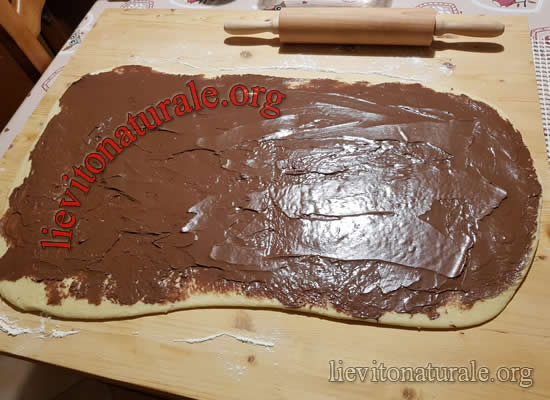 impasto spalmato crema di nocciole