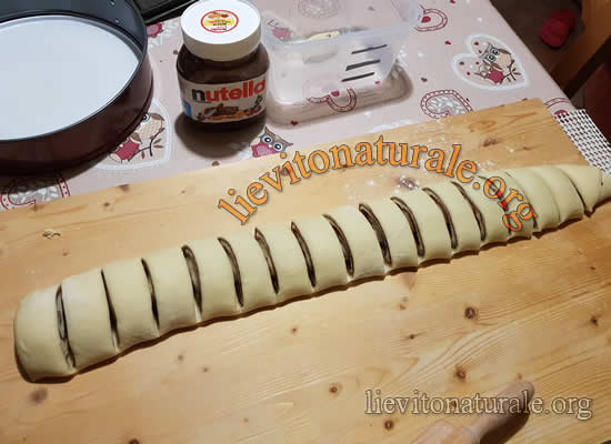 impasto spalmato crema di nocciole
